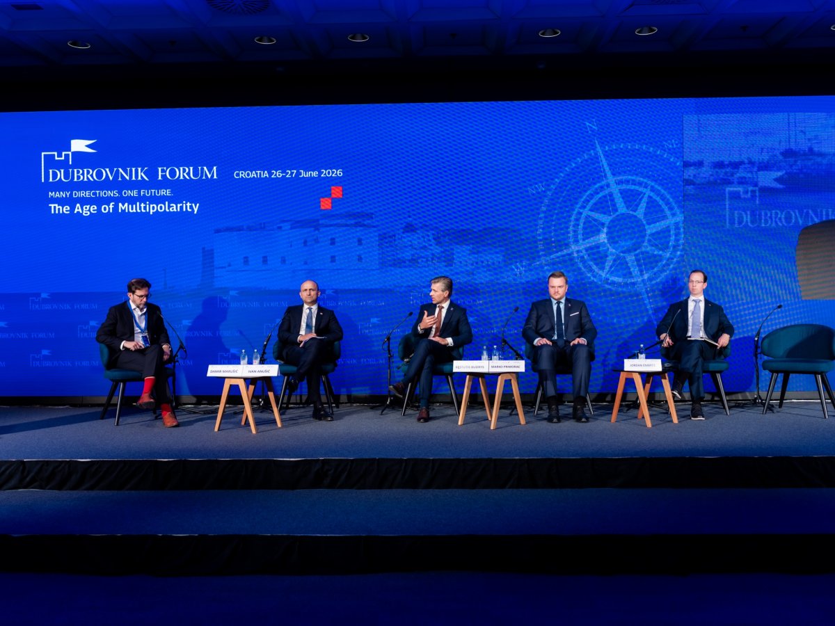 K. Budrys Dubrovniko forume: turime stiprinti atgrasymą, investuoti į gynybą ir išlaikyti vienybę