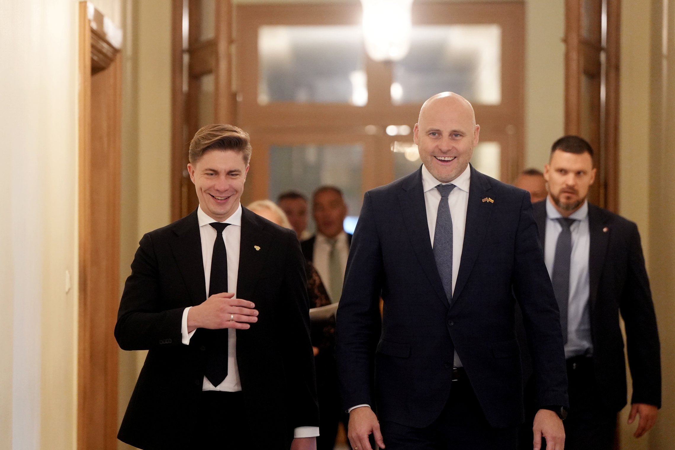 Latvijoje pirmuoju vizitu apsilankęs M. Sinkevičius: mūsų užduotis – ne konkuruoti, o telktis bendriems tikslams