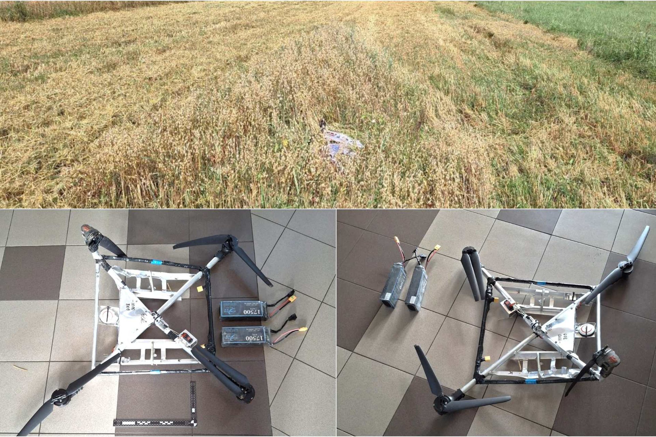 Švenčionių ir Šalčininkų rajonuose kontrabandininkai neteko dviejų dronų (foto)