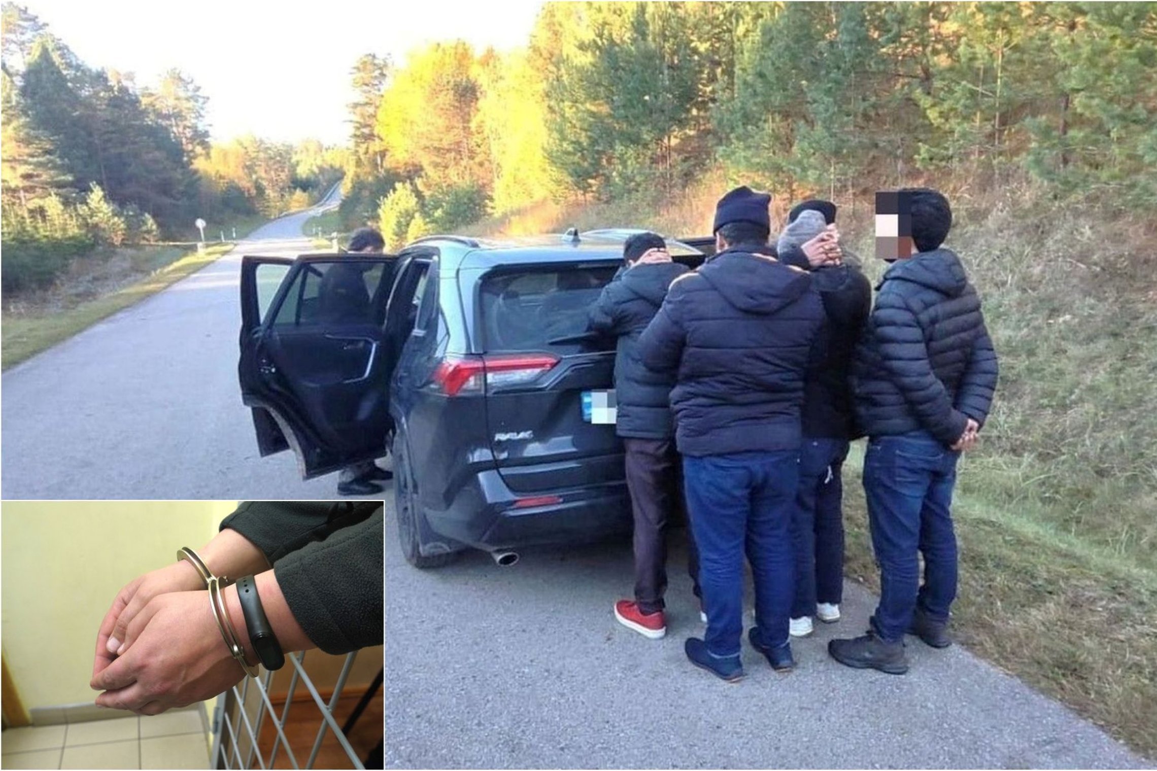 Uždarbis gabenant neteisėtus migrantus per Lietuvą stringa: moldavas uždarytas į areštinę