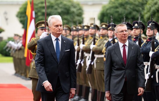 Lietuvos ir Latvijos Prezidentai: mūsų strateginė partnerystė stiprina Baltijos regiono saugumą
