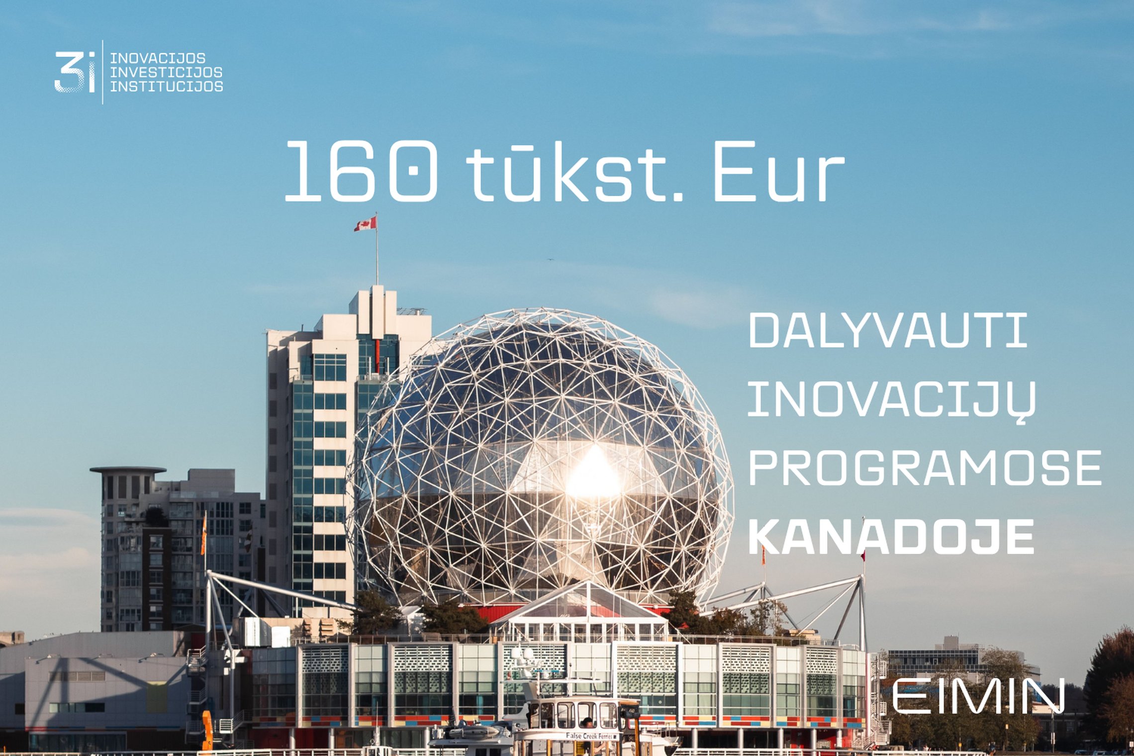 Lietuva stiprina bendradarbiavimą su Kanada: dalyvauti inovacijų programose verslui bus skirta 160 tūkst. eurų