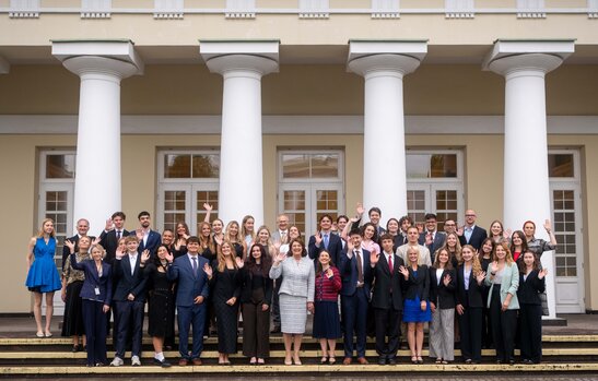 D. Nausėdienė susitiko su programos „Bring Together Lithuania 2026“ dalyviais