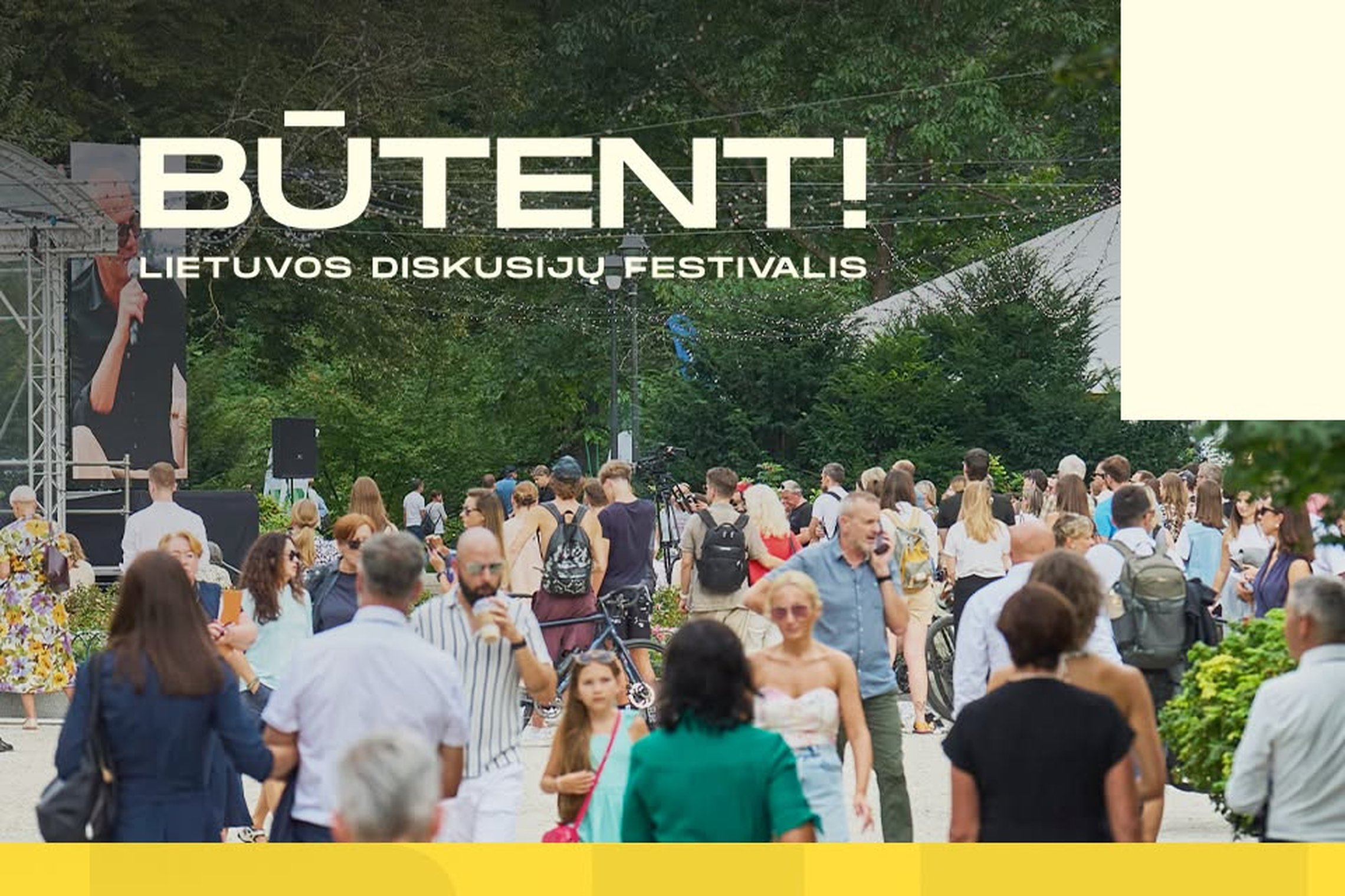 VRM atstovai festivalyje „BŪTENT!“ – apie regionų ateitį ir visuomenės pasitikėjimą institucijomis