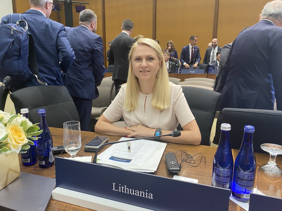 Kanclerė A. Stakėnienė Vašingtone dalyvavo ministrų lygio susitikime dėl politinio terorizmo