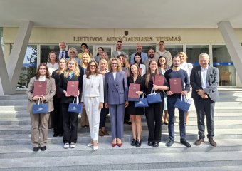 Lietuvos Aukščiausiajame Teisme vyko tradiciniai geriausių teisės magistro darbų apdovanojimai