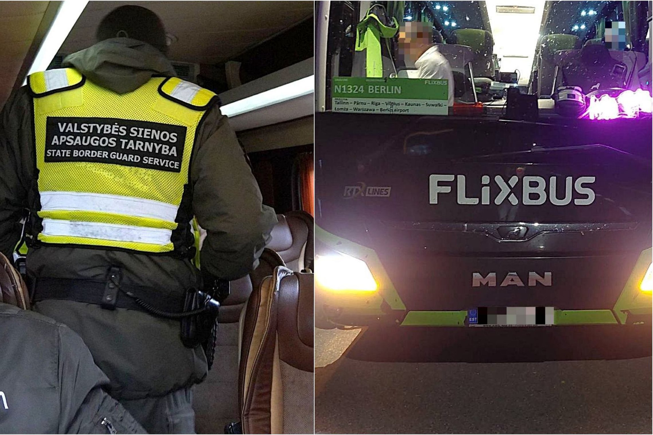 Du prieglobsčio „prašytojai“ sulaikyti oro uoste prie įlaipinimo vartų, vienas išlaipintas iš autobuso, vykstančio į Berlyną (foto)