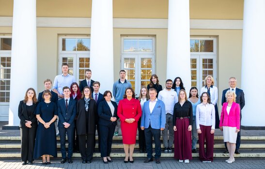 Pirmoji ponia su Lietuvos ir Lenkijos studentais aptarė minkštosios galios reikšmę tarptautinėje politikoje