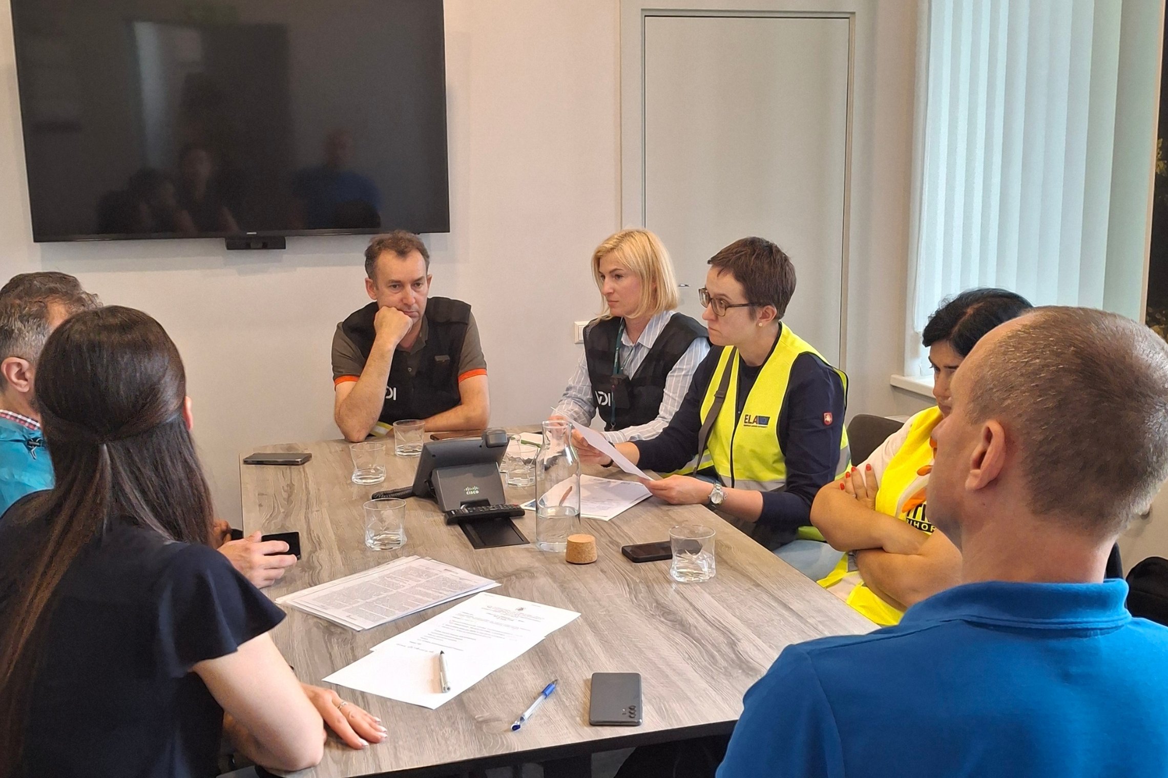 Kova su tarpvalstybiniais darbo teisės pažeidimais: VDI dalyvavo ELA koordinuotuose tarptautiniuose patikrinimuose