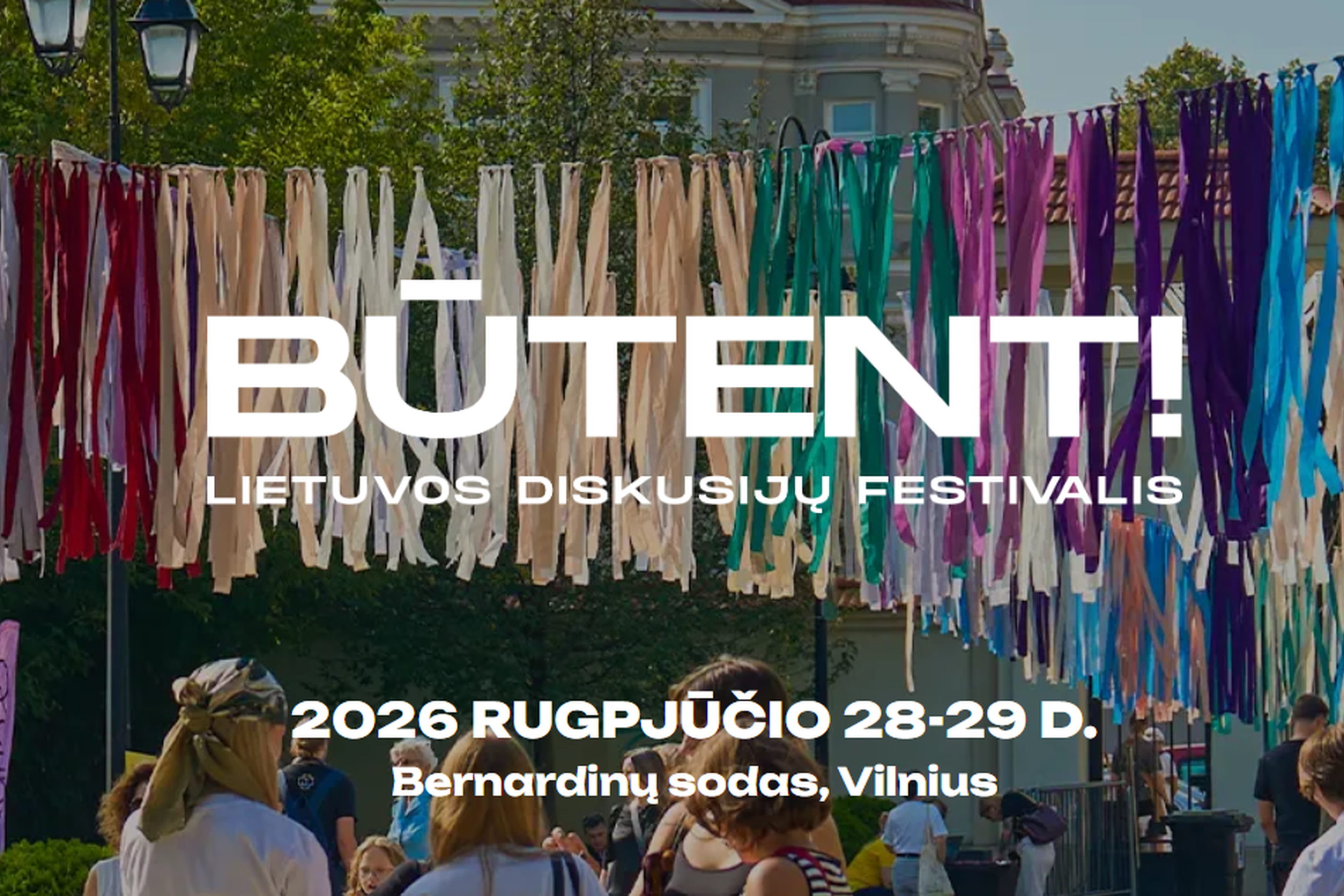 Kviečiame dalyvauti „Būtent!“ festivalio diskusijose