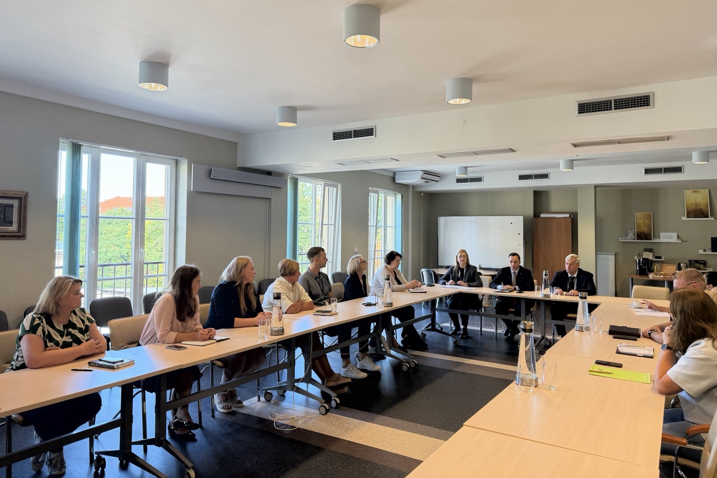 Migracijos departamente – VRM atstovų vizitas