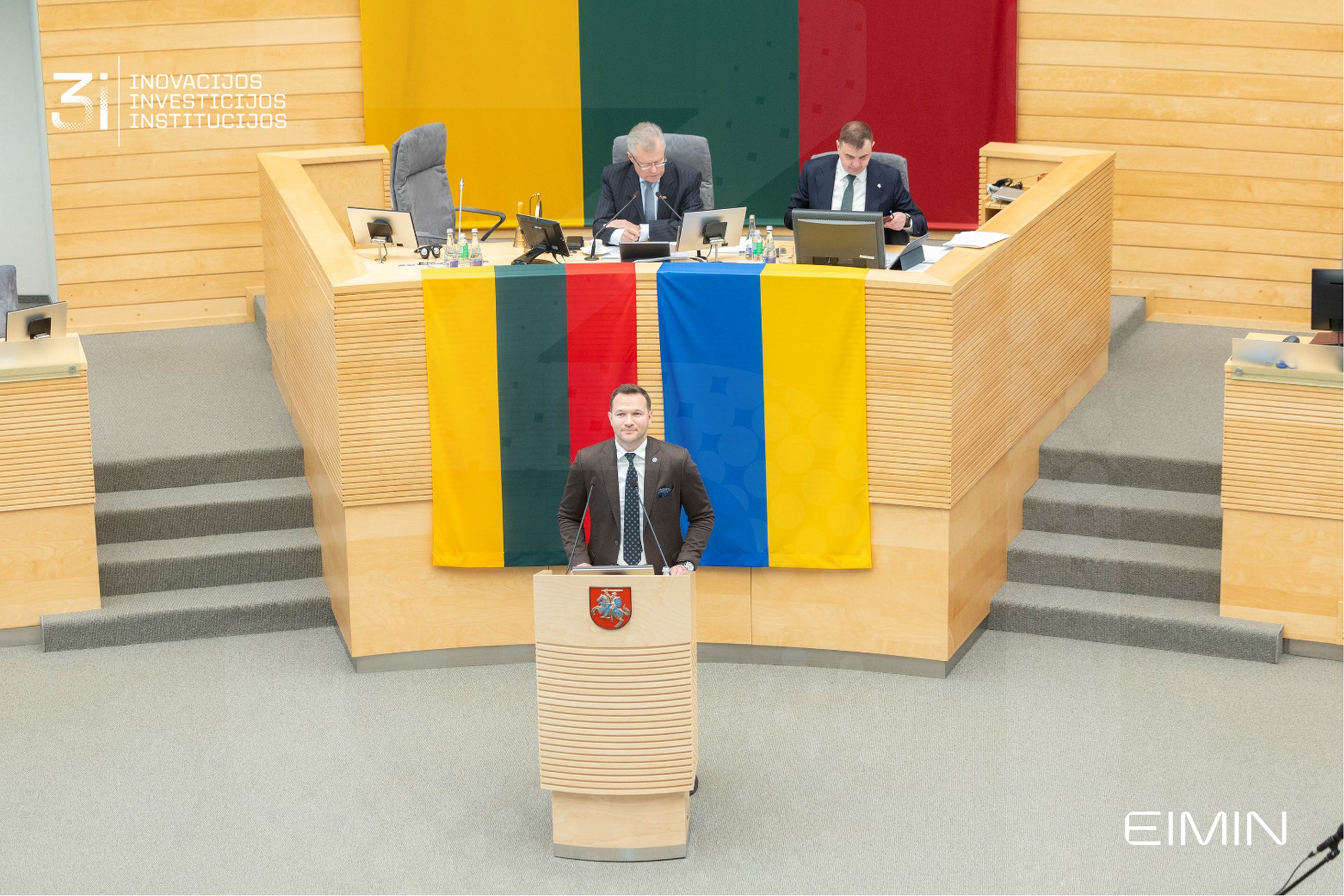 EIMIN Seimo rudens sesijai teiks 14 įstatymų projektų