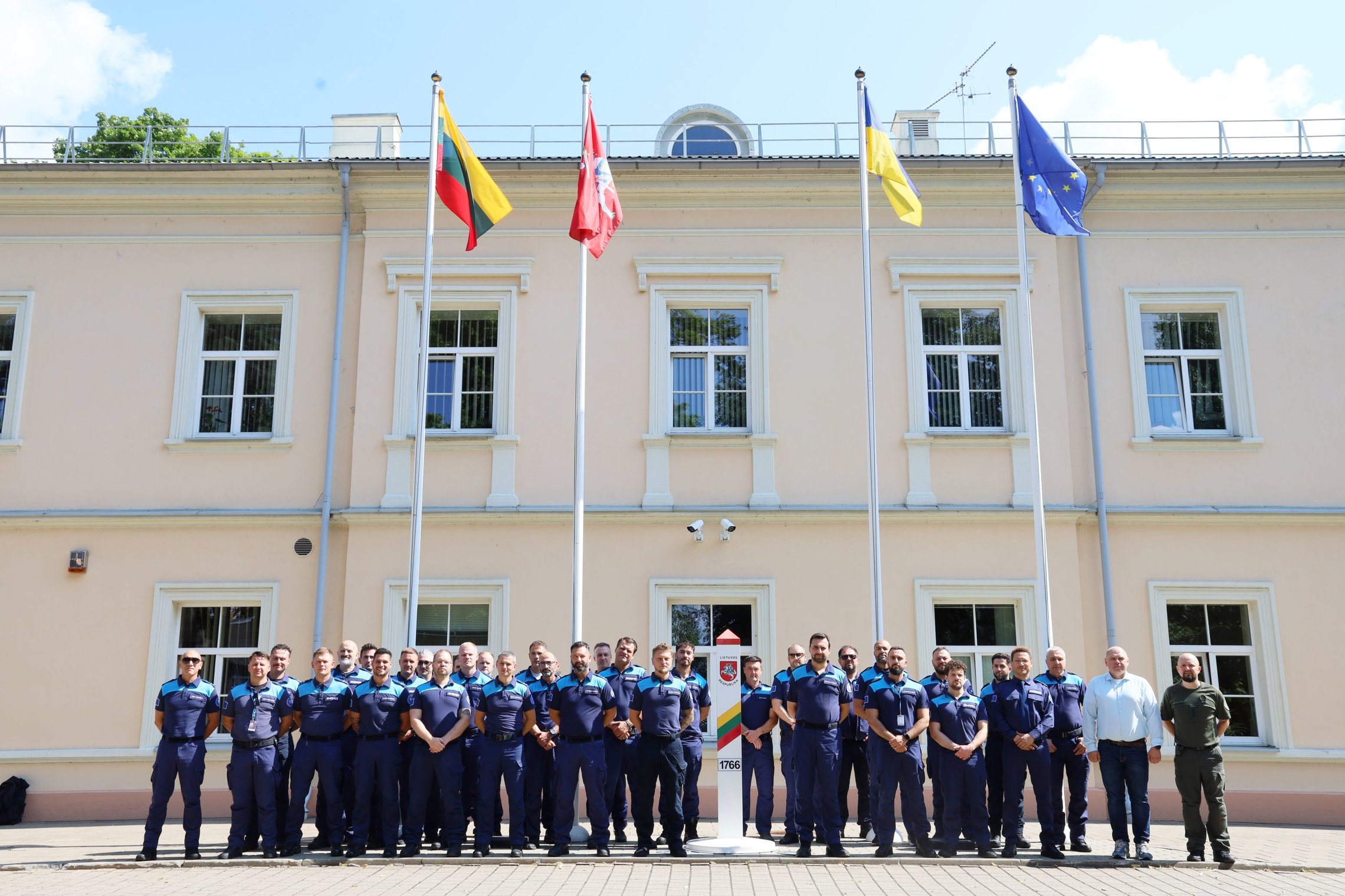 Lietuvoje vyksta Frontex organizuojami jėgos panaudojimo mokymai (foto)