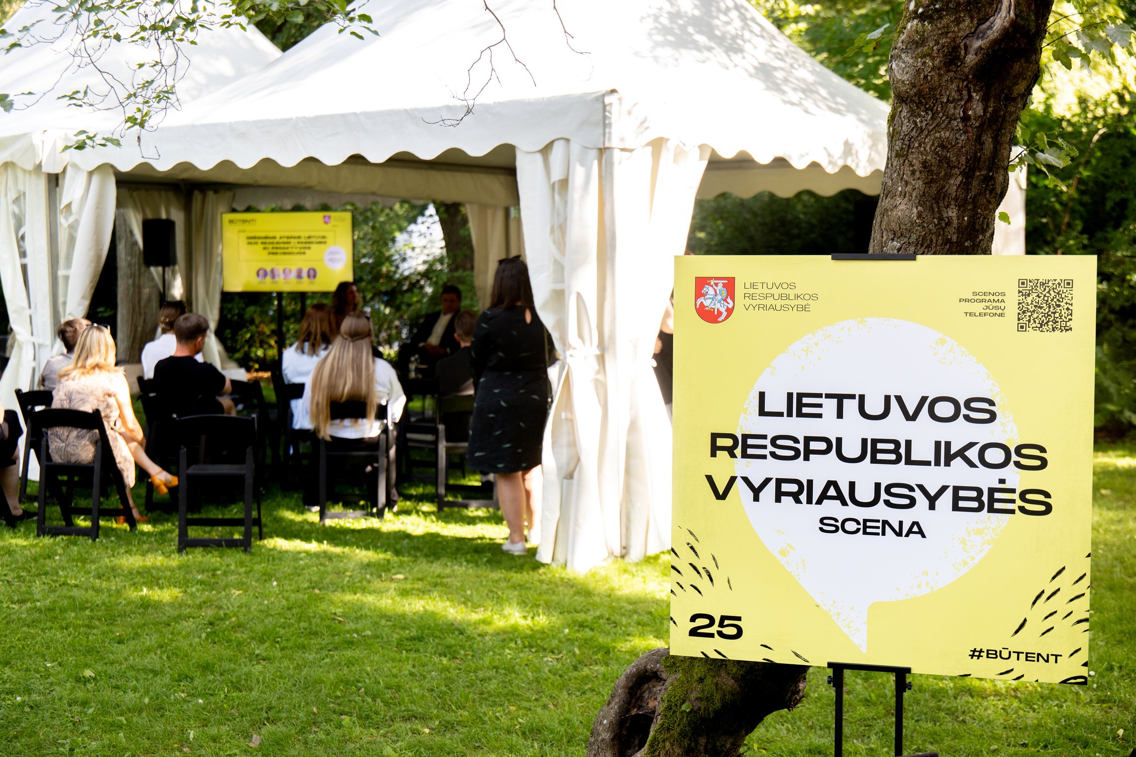Festivalio „Būtent!“ Vyriausybės erdvėje – diskusijos apie Lietuvos ateitį, atsparumą ir mūsų visų gyvenimą keičiančius sprendimus