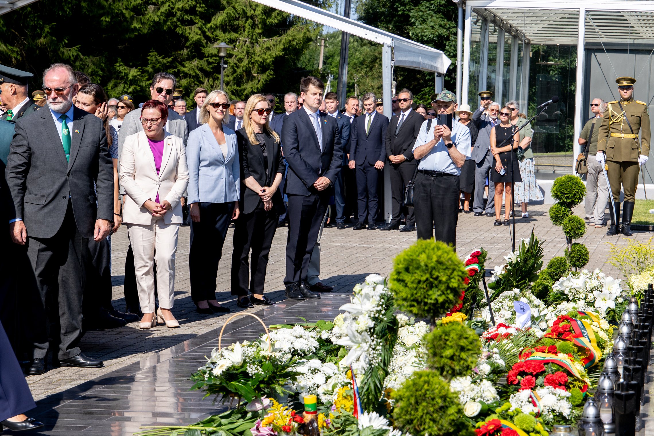 Teisingumo viceministras Martynas Dobrovolskis dalyvavo 35-ųjų Medininkų žudynių metinių minėjimo renginiuose