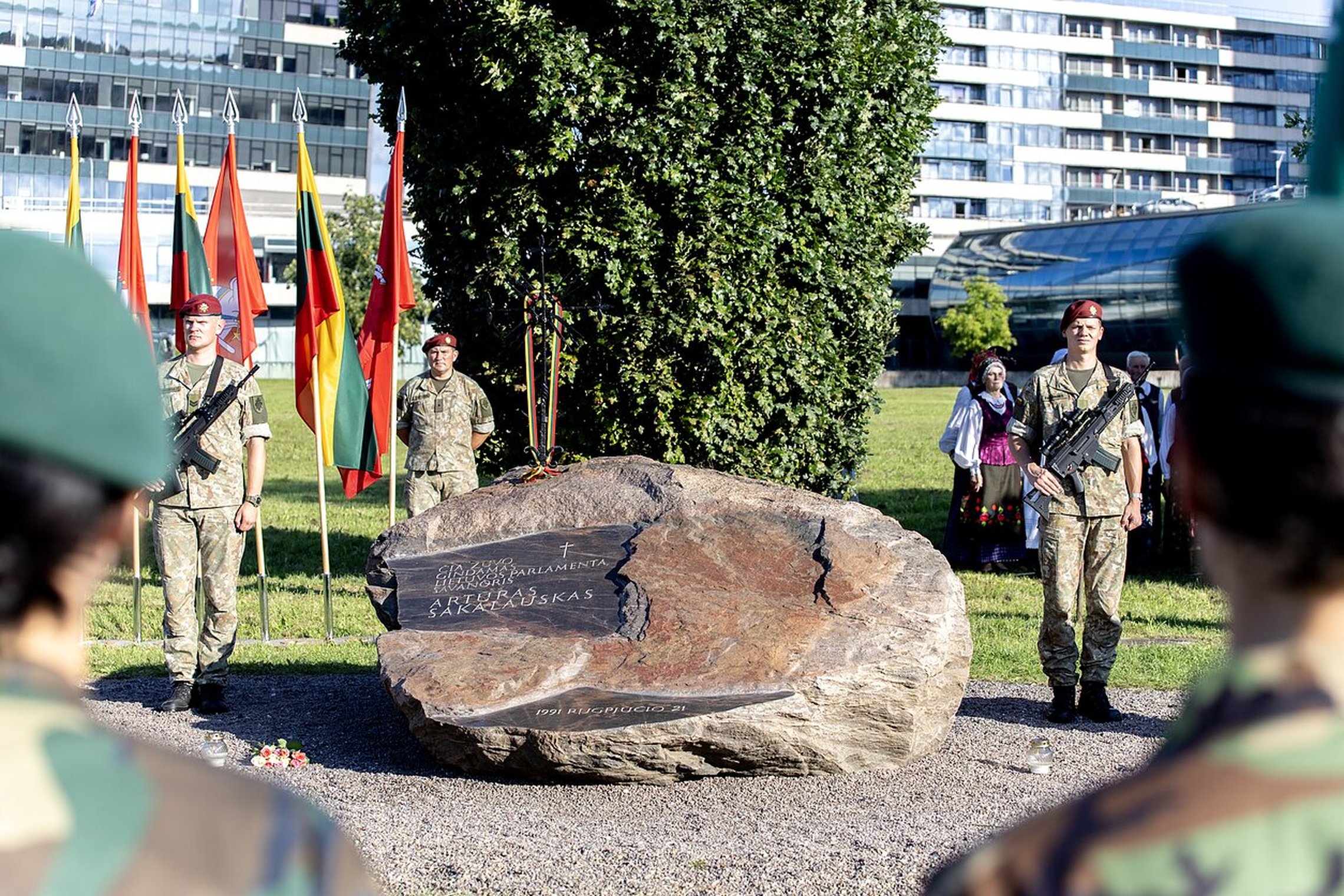 Vyriausybės vadovas: gavome amžiną priesaką saugoti laisvę ir ginti Tėvynę