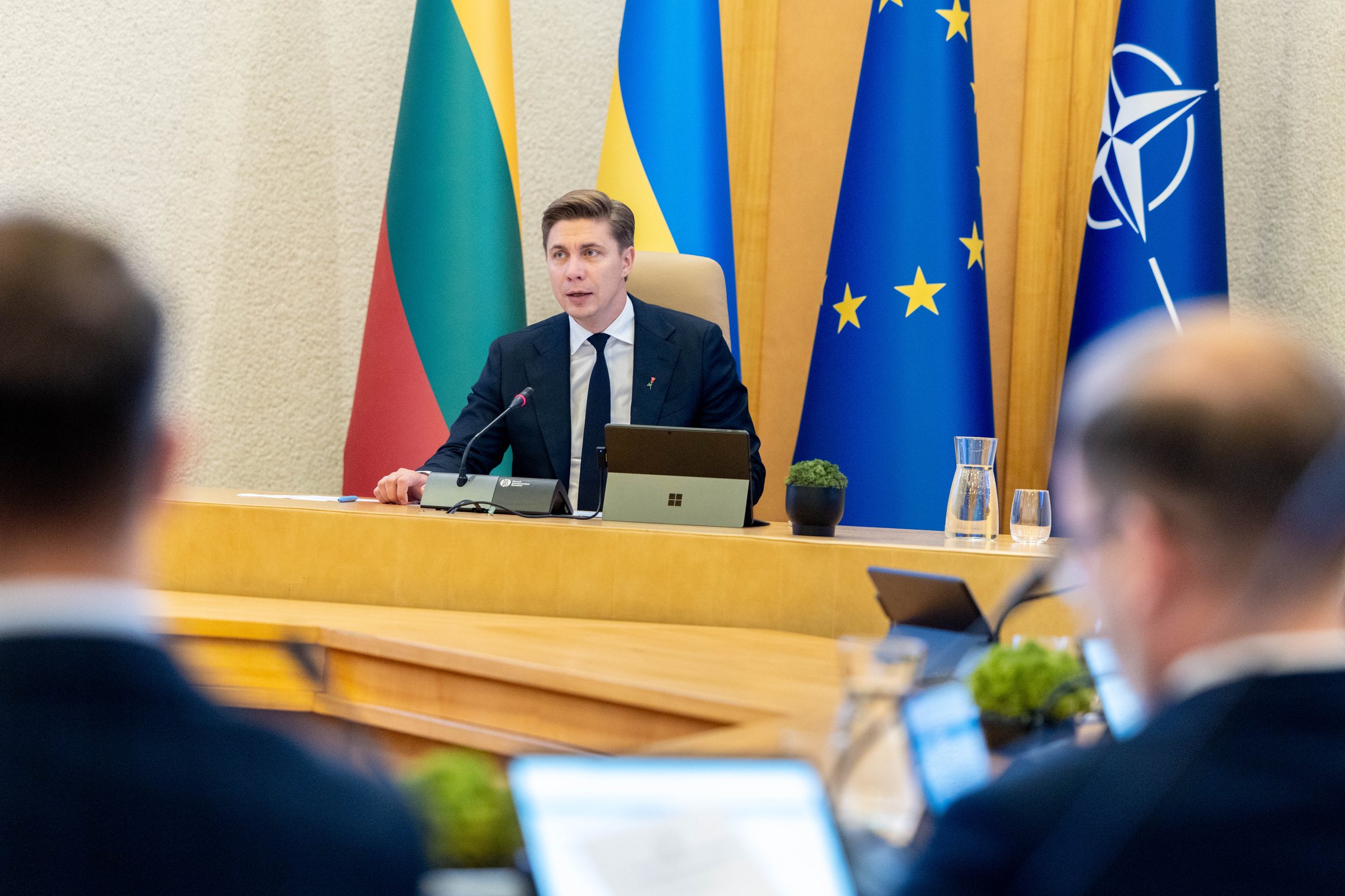 Premjeras: gynybos pramonės projektams būtinas kuo spartesnis tempas