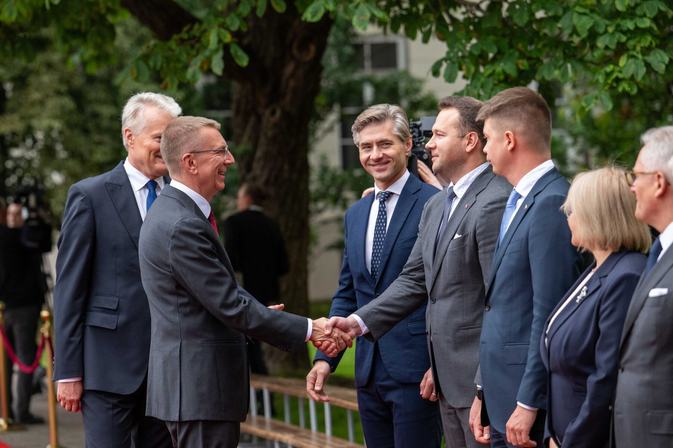 Lietuvoje lankosi Latvijos prezidentas: stiprinamas bendradarbiavimas saugumo, gynybos ir inovacijų srityse
