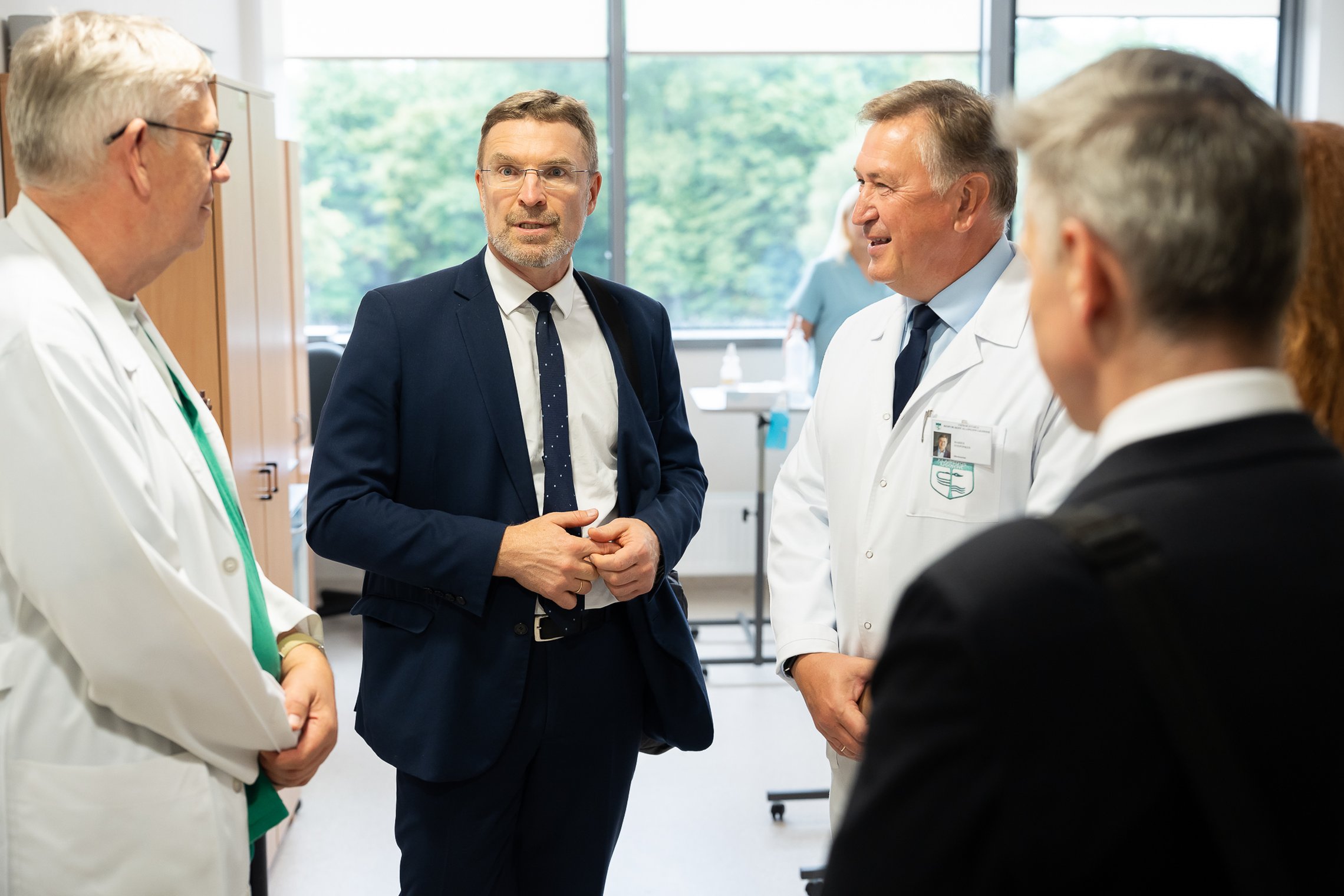 Ministro L. Kukuraičio darbo vizitas Klaipėdoje: dėmesio centre – pagrindinių uostamiesčio gydymo įstaigų infrastruktūra, paslaugos ir regioniniai projektai