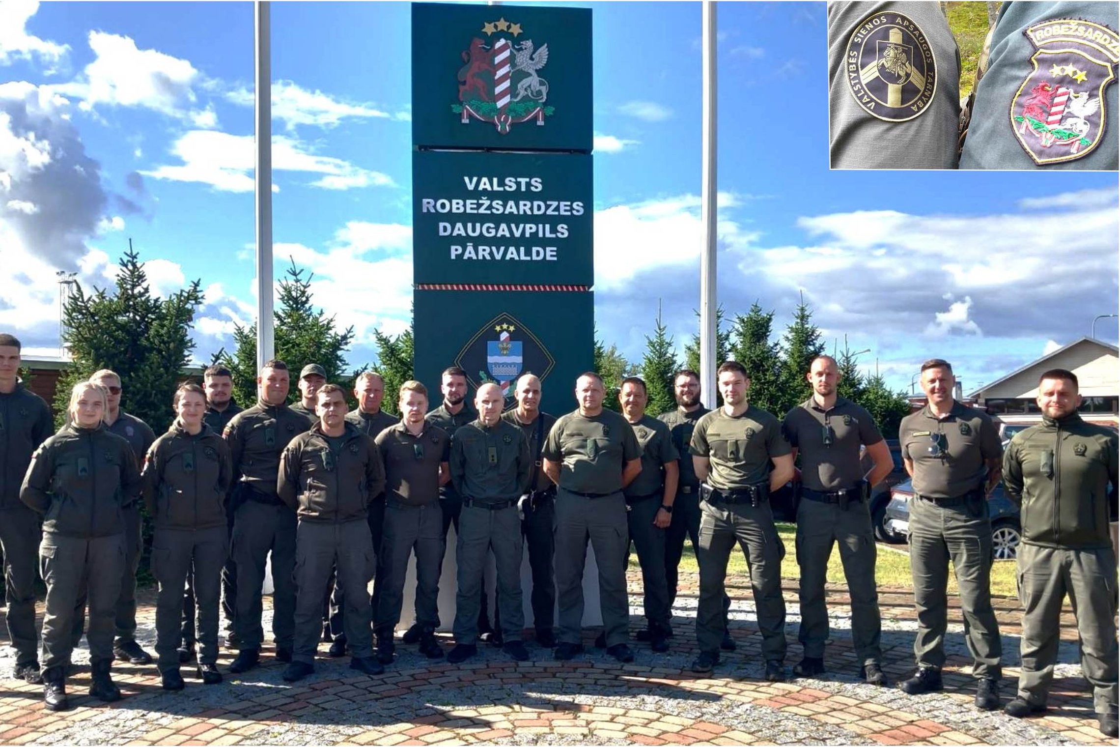 Pagalba kolegoms: saugoti Latvijos sienos su Baltarusija išvyko jau penktoji Lietuvos pasieniečių grupė (foto)
