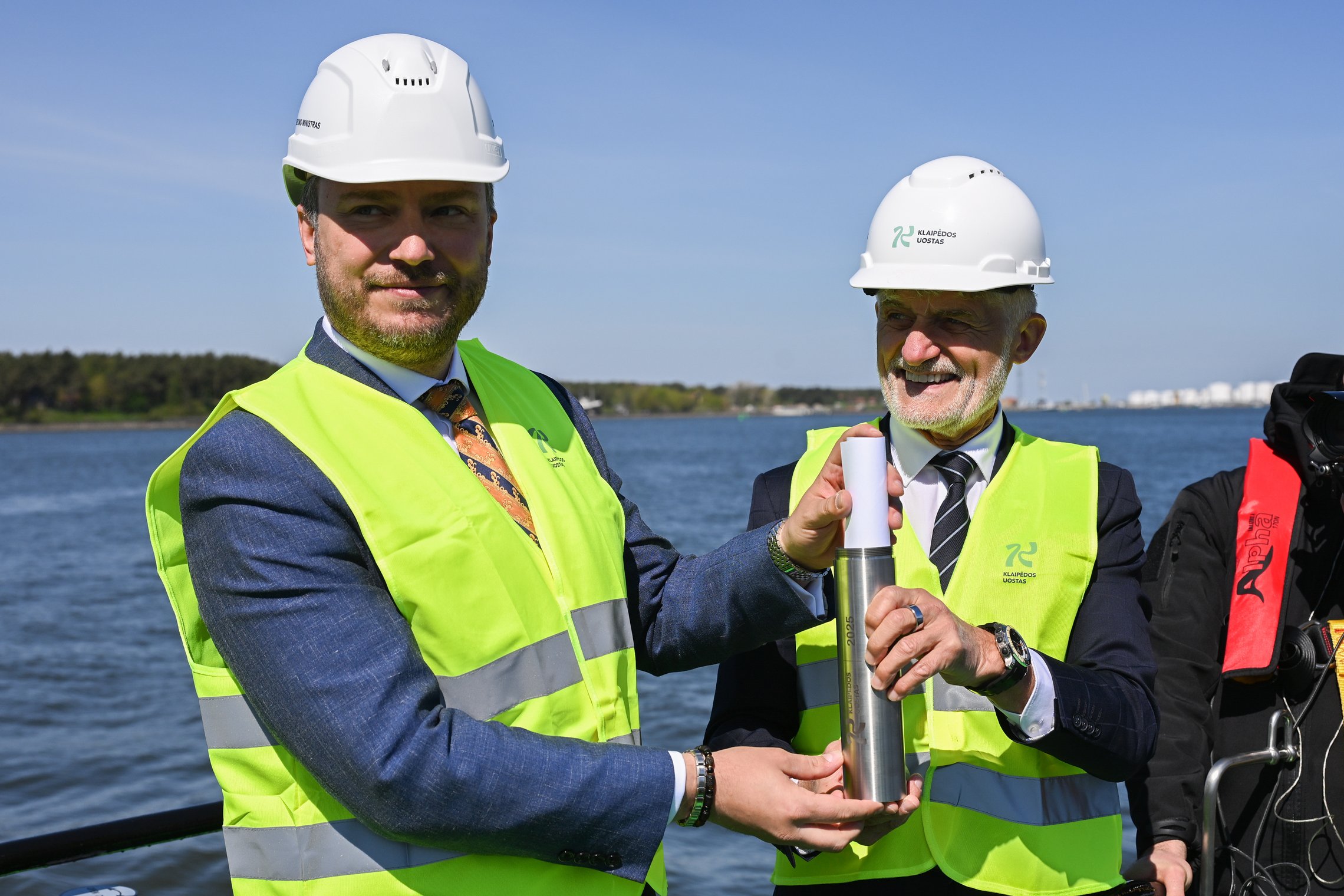 Ministras J. Taminskas patvirtino 100 mln. eurų investicijas į Klaipėdos uostą
