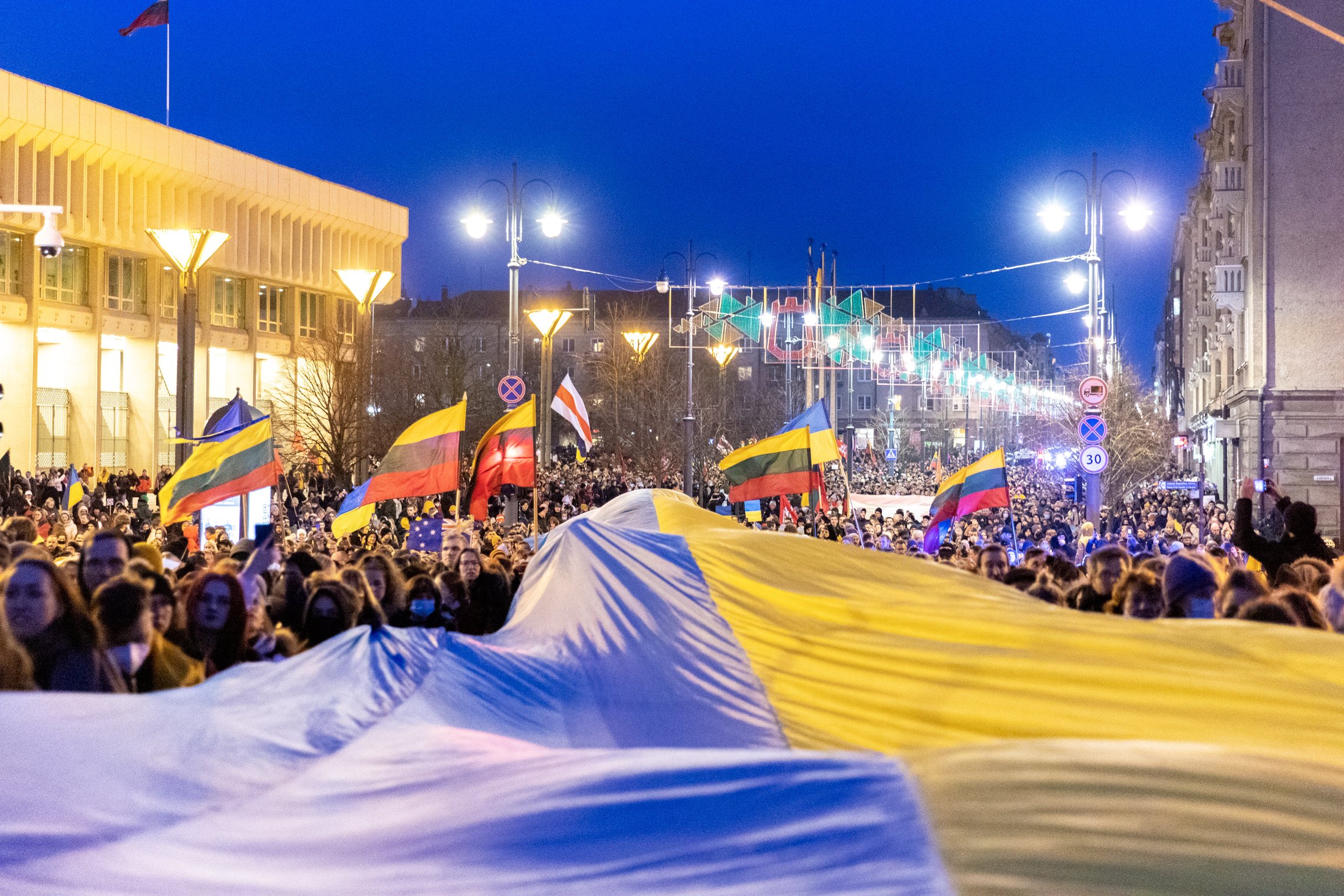 Vyriausybės vadovas sveikina Ukrainą Nepriklausomybės dienos proga