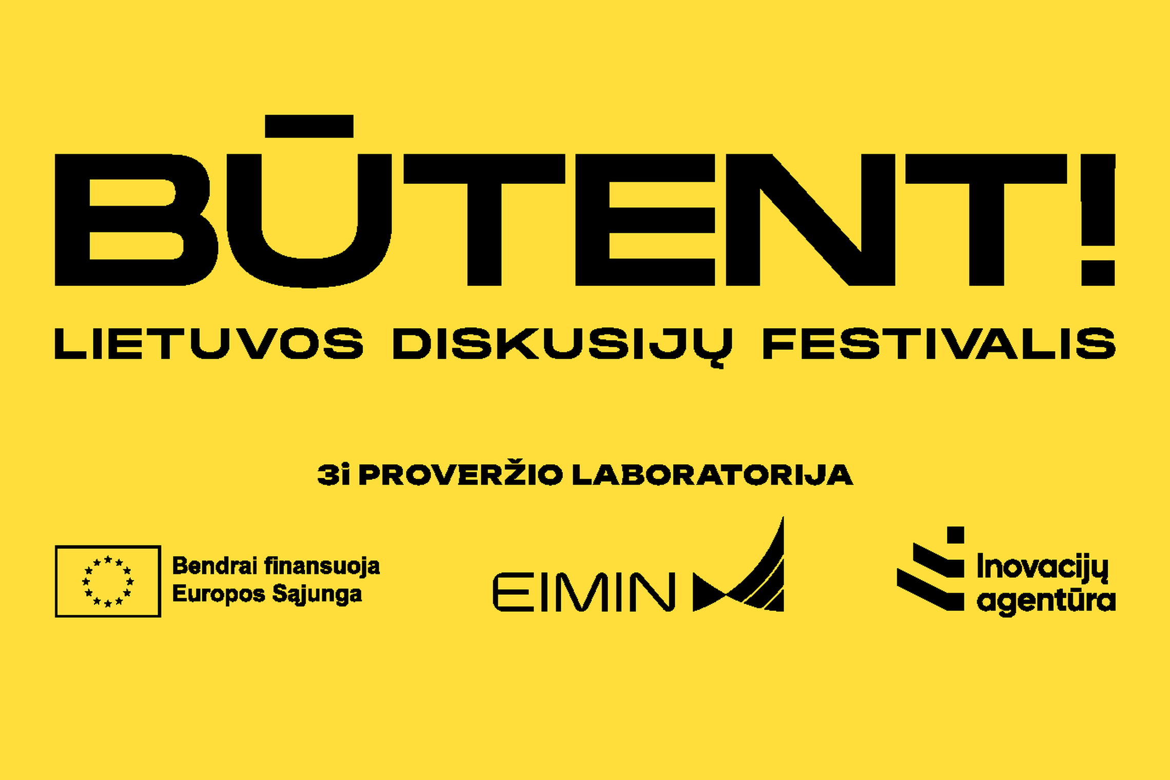 Ekonomikos ir inovacijų ministerija dalyvaus diskusijų festivalyje „Būtent!“