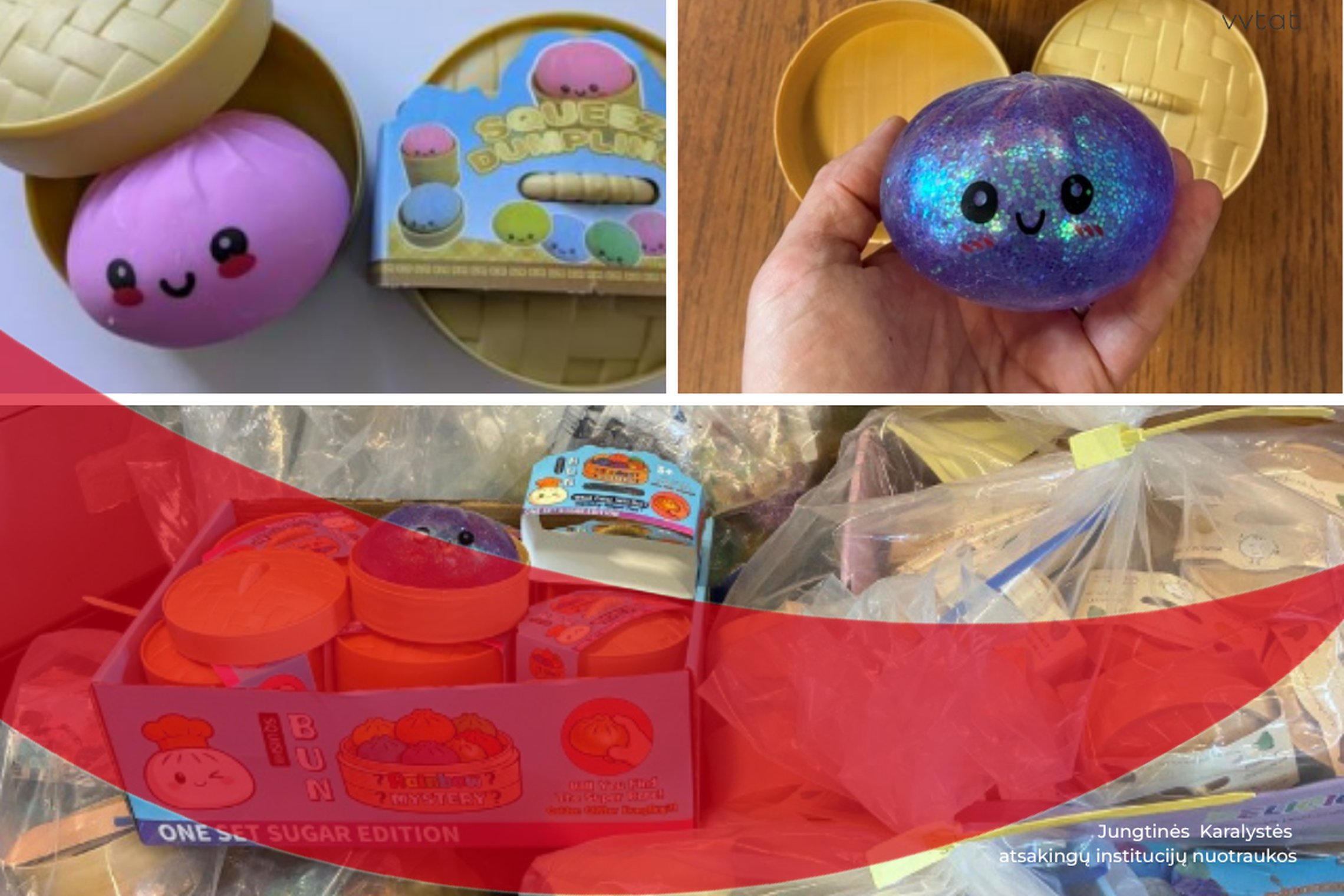 Užsienyje nustatyti nesaugūs „squishy“ žaislai: ką turi žinoti vartotojai?